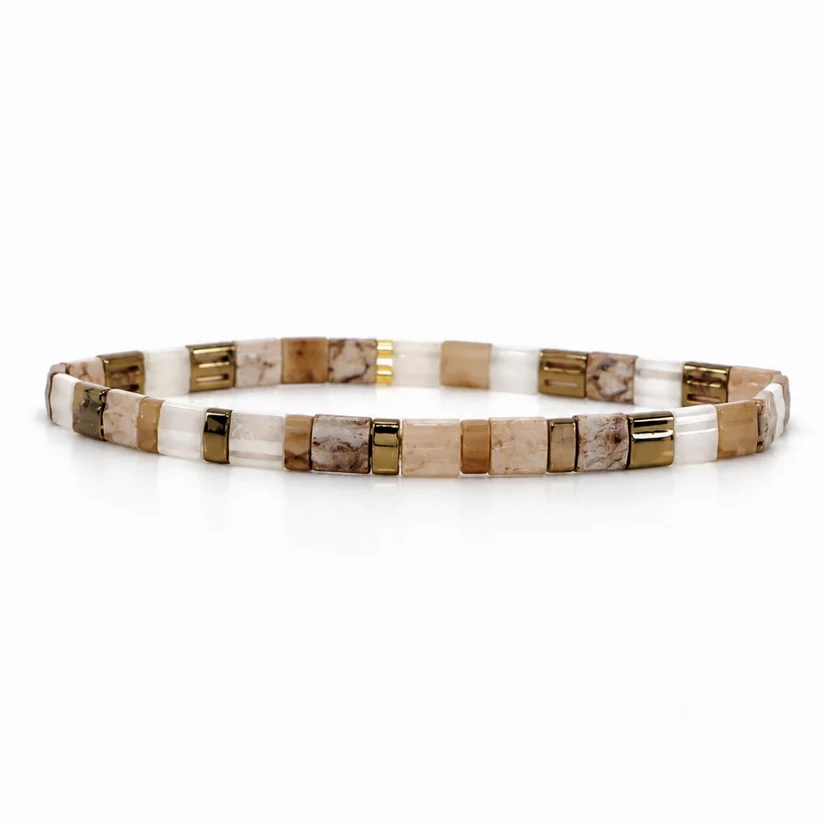 Marmer Miyuki Armband