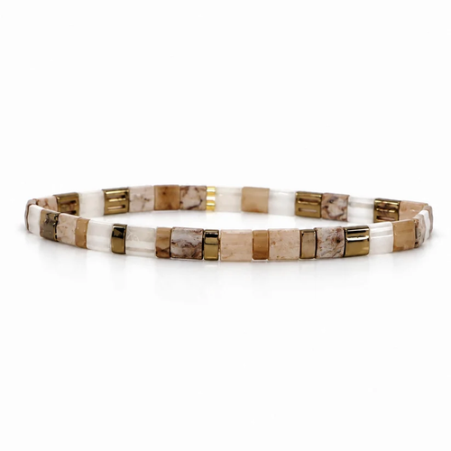 Marmer Miyuki Armband